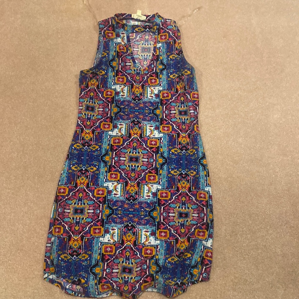 Multi colored dress size Medium.